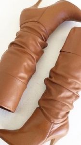 Almost knee high boots size
